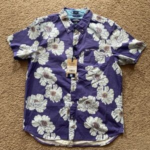 Chubbies "The‎ Mystic Friday" Men Size Medium Short Sleeve Button Down Shirt-NWT